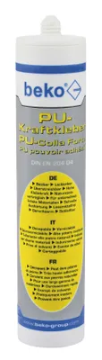 Produktbild von beko PolyurethanKraftkleber 310 ml beige DE/IT/FR
