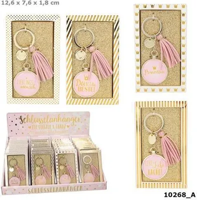 Produktbild von DEPESCHE Schlüsselanhänger Glamour im Display