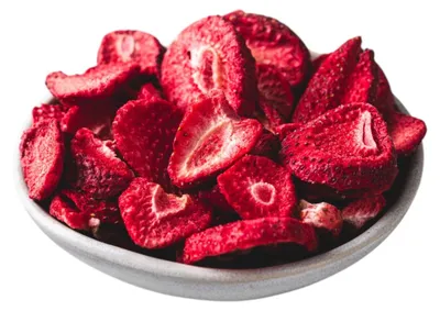 Produktbild von Erdbeeren Scheiben gefriergetrocknet 60g