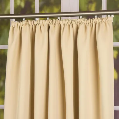 Produktbild von Verdunkelungsvorhang mit Universalband SOPRAN beige 175x140cm