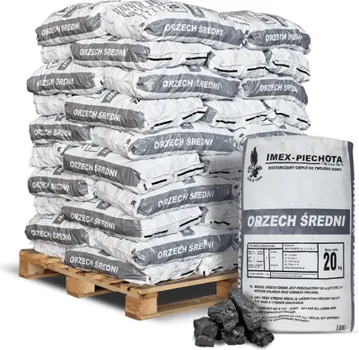 Produktbild von ANMAG Steinkohle 25 - 60 mm 20kg x 50 Sack 1000kg Palette