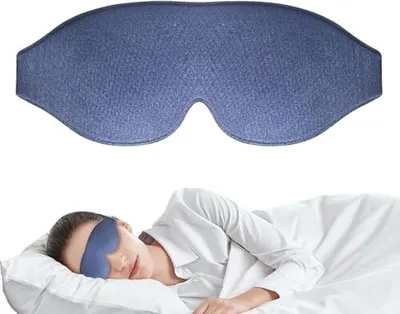 Produktbild von Schlafmasken Seitenschläfer, 2024 innovatives verstellbares Riemen, Reisen, Nickerchen, Meditation, Schichtarbeit Männer Frauen