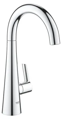 Produktbild von GROHE Zedra, Standard, Chrom, Hebelgriffe, Einzelbild, 1/2", Typ C