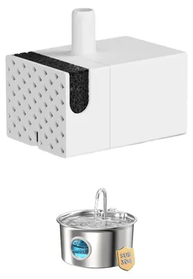 Imagen del producto de Bomba para fuente de agua para gatos, fabricada en acero inoxidable, resistente al agua (IP68), duradera y diseñada para gatos