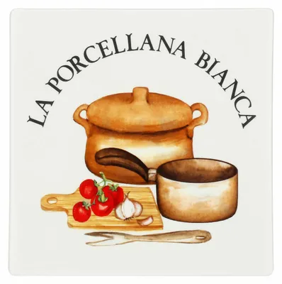 Immagine prodotto di La Porcellana Bianca base quadrata 18 cm P0126SQ18D