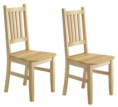 Produktbild von Küchenstuhl Massivholzstuhl Esszimmerstuhl Kiefer Stuhl Eris 90.71-01-D Set
