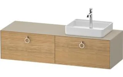 Produktbild von DURAVIT WT4890RH5600000 Konsolen-WTU wh White Tulip 550x1600x