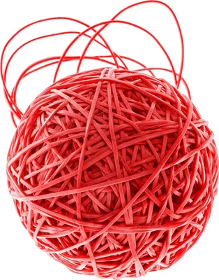Produktbild von D.RECT Gummiband Gummiring Bänder für Haushalt, Arbeit, Büro wiederverwendbar haltbar langlebig 1kg Beutel Rot