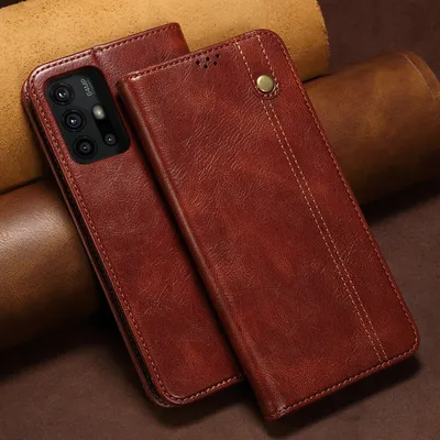 Obrázek produktu pro Pouzdro pro Motorola Moto G30, kožené flip pouzdro peněženka s funkcí stojánku červené