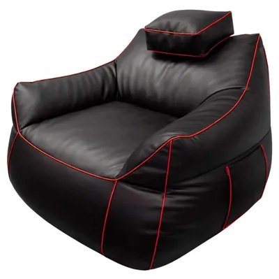 Produktbild von Gaming sitzsack Kunstleder BANANAIR 100x110 rot