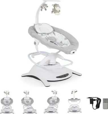 Produktbild von Cangaroo Babywippe La Scala elektrisch Schaukelfunktion Vibration Fernbedienung