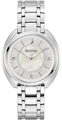 Produktbild von Bulova Damen Uhr 96P240 Chronograph Quarz analog 46 mm Gehäusedurchmesser 3 ATM