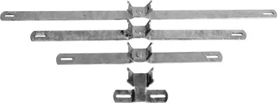Produktbild von Bandschelle für Flach-Verkehrszeichen, Stahl, Lochabstand 700 mm