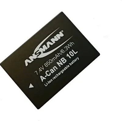 Productafbeelding van Ansmann camerabatterij - 850 mAh - Lithium-ion (Li-ion) - 7,4 V gelijkstroom - Oplaadbare batterij