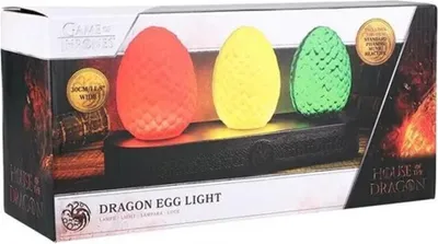 Produktbild von Paladone House Of The Dragon Egg Light, Umgebungsbeleuchtung, USB, AAA, 303 mm, 104 mm, 141 mm