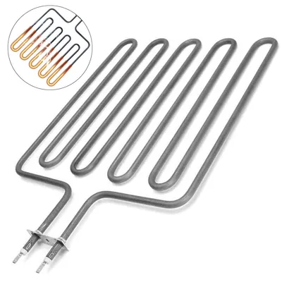 Produktbild von 5U 3000W Heizelement Kompatibler Sauna Heizstab 3KW 220V,Für Saunaöfen Heizelement Für Saunaofen Ersatz-saunaelement