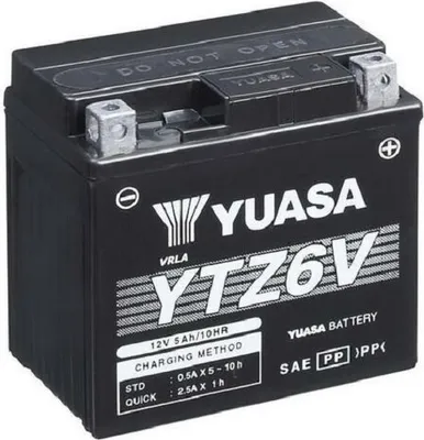 Produktbild von YUASA Batterie YTZ 6 V wartungsfrei (AGM)