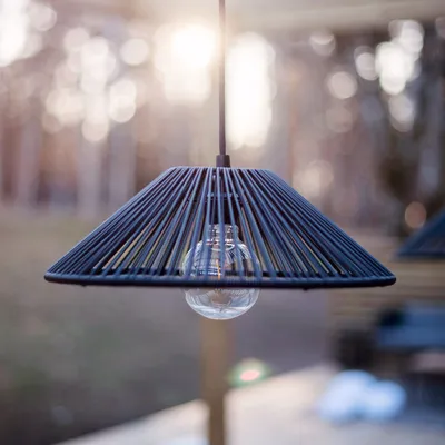 Produktbild von Star Trading Vide, Garten, Draußen, Schwarz, Rund, Einfarbig, Deckenleuchte