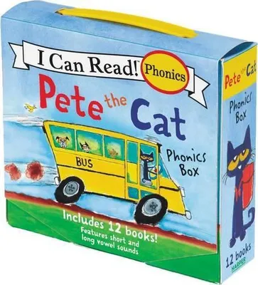 Immagine prodotto di Pete The Cat Phonics Box – Lingua: Inglese