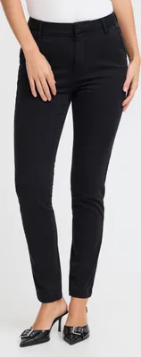 Produktbild von Pulz Jeans PZBONNIE Damen Chino Hose Stoffhose Baumwollmischung regular fit