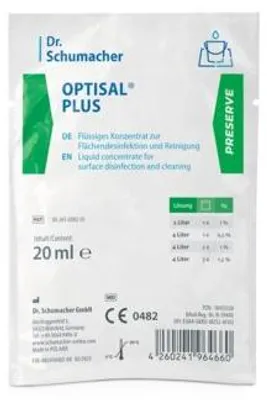 Produktbild von Dr. Schumacher OPTISAL® PLUS Flächendesinfektions-Konzentrat - 20 ml