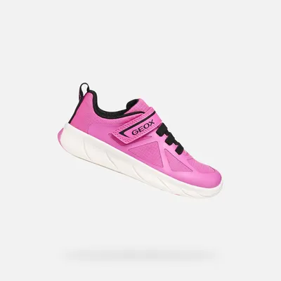 Produktbild von Geox Pinke Mädchen-Sneaker Foot-run 28