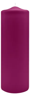 Produktbild von Spitzkopf Stumpen Kerzen Brombeere 30 x Ø 9 cm, 6 Stück