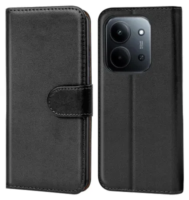 Produktbild von Book Case für Xiaomi Redmi 15C Hülle Flip Cover Handy Tasche Schutz Hülle Etui