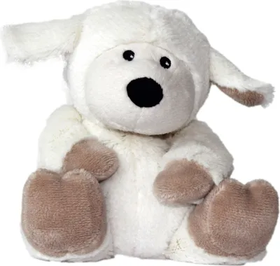 Image de Animal chauffant MINIS mouton beige, 1 pièce