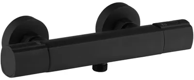 Image de Carra mitigeur douche thermostatique noir Essebagno