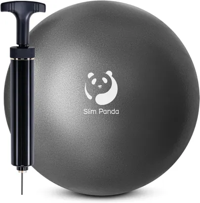 Obrázok produktu pre Malá gymnastická lopta, 23-25 cm, s pumpou, pilatesová lopta na domáce použitie