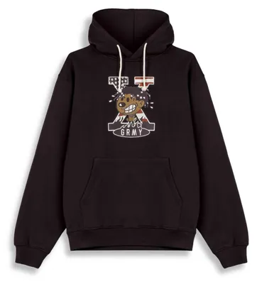 Image de Sweat à capuche Grimey GCH619-BLK pour Homme