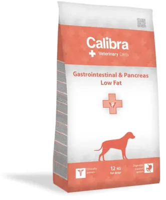 Obrázok produktu pre Calibra VD Dog Gastrointestinal&Pancreas Low Fat - dry dog food - 12kg