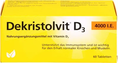 Produktbild von Dekristolvit D3 4000 I.E., 60 St TAB