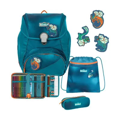 Produktbild von Scout Alpha Exklusiv Superflash Seadragon Schulranzenset
