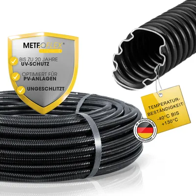 Produktbild von METEOFLEX Sunprotect Leerrohr NW37 Ø Innen 36,5mm 25m Ungeschlitzt