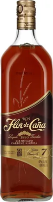 Produktbild von Flor de Caña 7 Years Old GRAN RESERVA Single Estate Rum 40% Vol. 1l