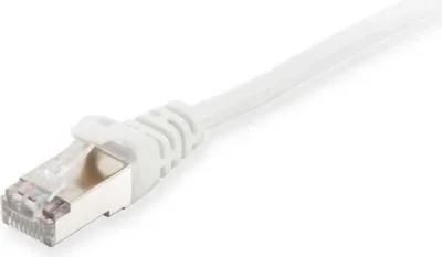 Produktbild von Equip Cat.6A S/FTP Patchkabel, 1.0m, Weiß, 1 m, Cat6a, S/FTP (S-STP), RJ-45, RJ-45, Weiß