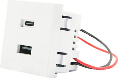 Image de Module Chargeur USB Shelly Wall Display Stand 20W Blanc