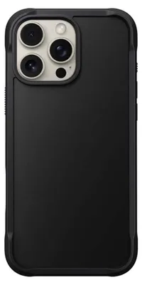 Image de Nomad, coque renforcée pour iPhone 16 Pro Max compatible avec MagSafe anti-rayures, noir