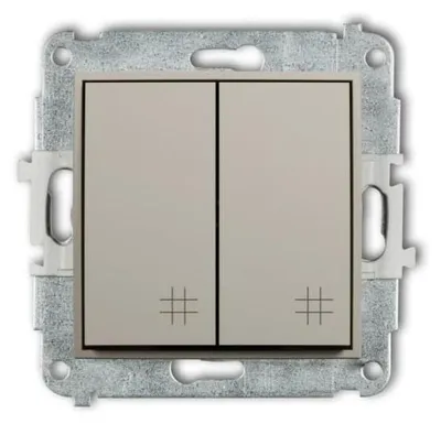 Produktbild von MINI Doppelkreuzmechanismus Taupe 60MWP-66