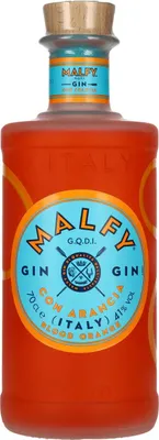 Image de Malfy Gin CON ARANCIA Sicilian Blood Orange 41% Vol. 0,7l
