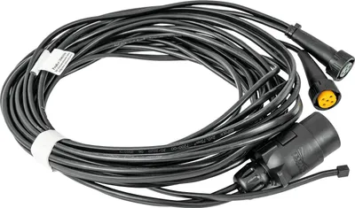 Produktbild von ASPÖCK Anhänger Kabelbaum 4,5 m 7-Pin Stecker 0,75 mm2 2x 5-Pin Bajonett für Rückleuchten 12 V mit Kabel für Umrissleuchten