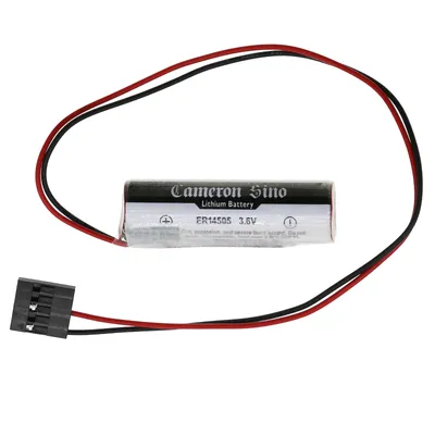 Image de TECHTEK Batterie compatible avec [Toshiba] ER6V With JAE 5Pin Connector, pour [Yaskawa] Motoman robot remplace 479348-1, pour ER6V