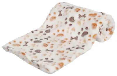 Produktbild von Trixie Lingo-Decke, 100 × 75 cm, Weiß/Beige, Perro
