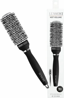 Imagen del producto de Varilla rizadora Lussoni Hot Volume de cerámica, diámetro 33 mm