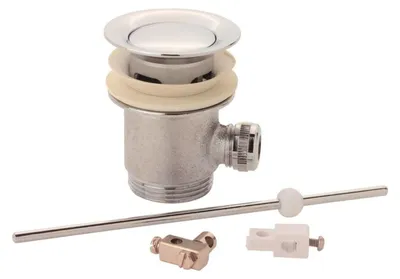 Produktbild von KIRCHHOFF Exzentergarnitur 1 1/4" Chrom für Waschtisch