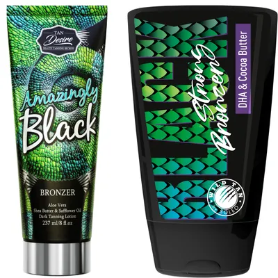 Image de Tan Desire Amazingly Black + Wild Tan Black Strong