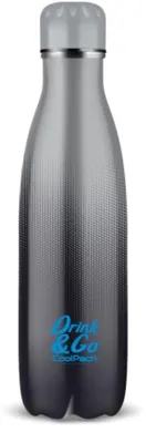Produktbild von Coolpack Thermos Drink&Go Bidon Metallflasche Gradient Grau 500 Ml