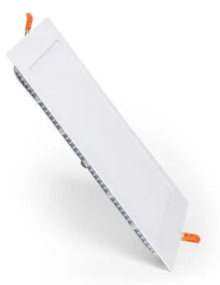 Produktbild von LED Einbaustrahler flach 18W Eckig SuperSlim Ausschnitt 205x205 mm 3000K Warmweiß
